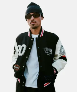 Stussy x Denim Tears X Our Legacy Varsity Jacket Men