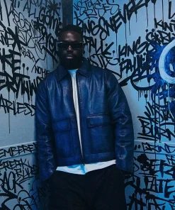 The Exhibition 2025 with the Ghetts Leather Jacket