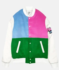 The Powerpuff Girls Minimal Varsity Jacket
