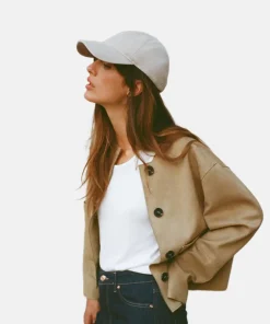 Women's Zara Brown Faux Suede Jacket