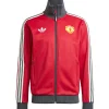 2025 adidas manchester united track jacket red