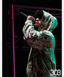 2025 Larry June's Camo Hoodie