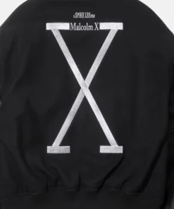 2025 Supreme X Spike Lee’s 40 Acres Unite Black Varsity Jacket