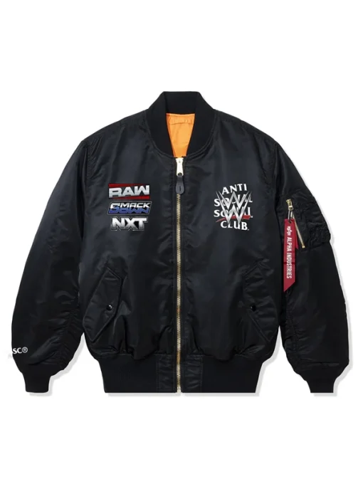 Assc x wwe venue jacket black