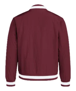 Adidas dugout coaches bomber jacket maroon