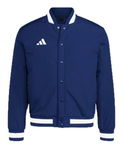 Adidas dugout coaches jacket blue