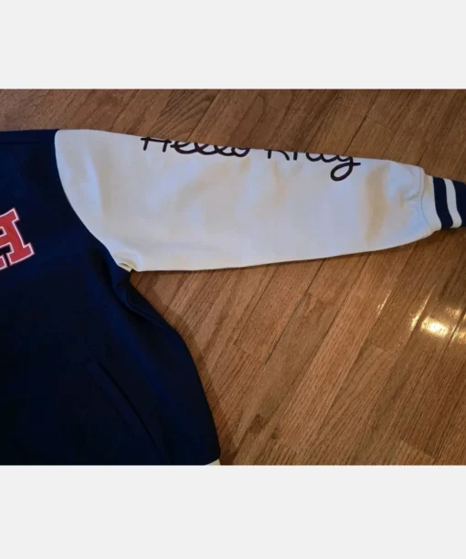 Aeropostale Hello Kitty Varsity Blue Jacket