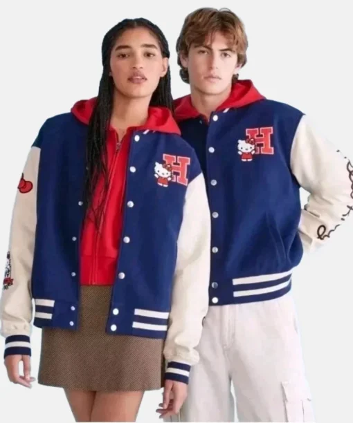 Aeropostale Hello Kitty Varsity Jacket