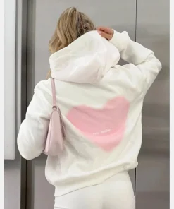 Amare Radiate Love Hoodie White