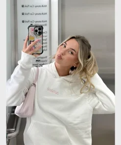 Amare Radiate Love Logo Hoodie White