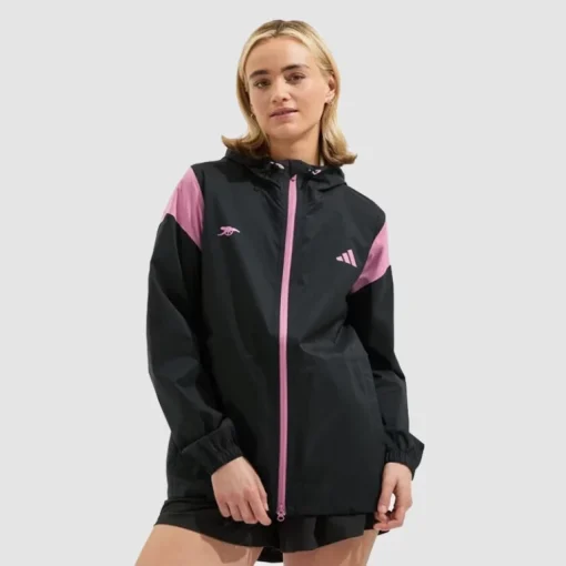 Arsenal adidas Womens Golf Rain Jacket