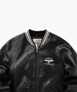 Avirex Stadium Jacket Black