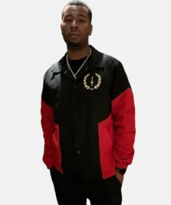 Black American Heritage Flag Jacket