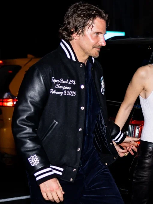 Bradley cooper black eagles jacket