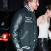 Bradley cooper philadelphia eagles black varsity jacket