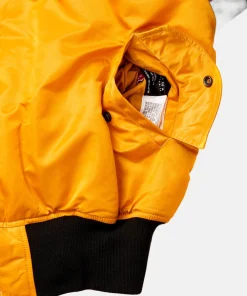 Bumblebee Transformers Reversible Bomber Jacket Yellow