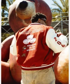 Cactus Jack x State Farm Jacket red & White