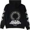 Chrome hearts x drake certified lover boy hoodie black miami exclusive