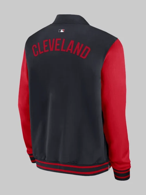 Cleveland-Guardians-Authentic-Collection-Dugout-Mens-Nike-MLB-Full-Zip-Bomber-Jacket