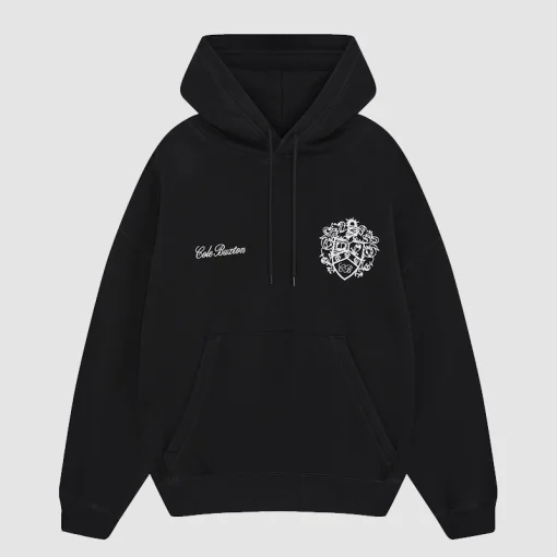 Cole buxton collegiate crest hoodie black