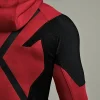 Deadpool red and black performance hoodie