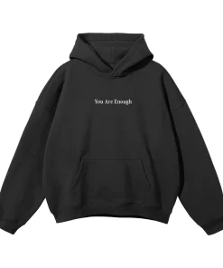 Dear Person Behind Me Black Hoodie