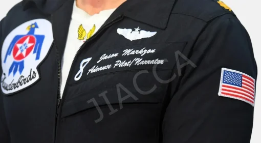 Elite Air Force US Thunderbirds Black Jacket