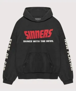 Fear of God Sinners Black Pullover Hoodie