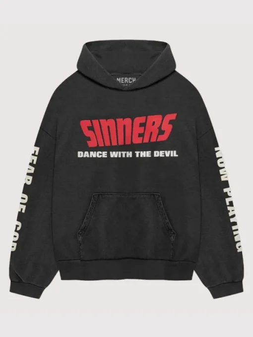 Fear of God Sinners Black Pullover Hoodie