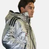 George Russell Shiny Silver Jacket