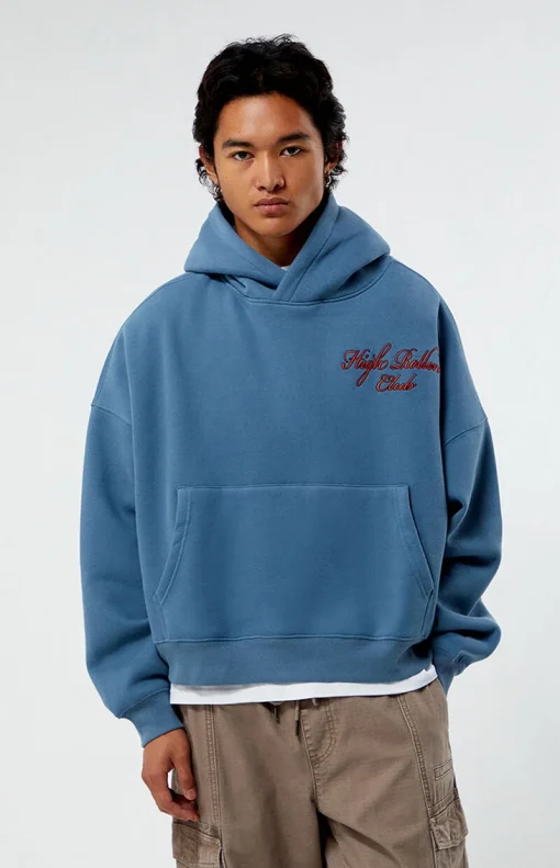 High Rollers Club Cropped Hoodie