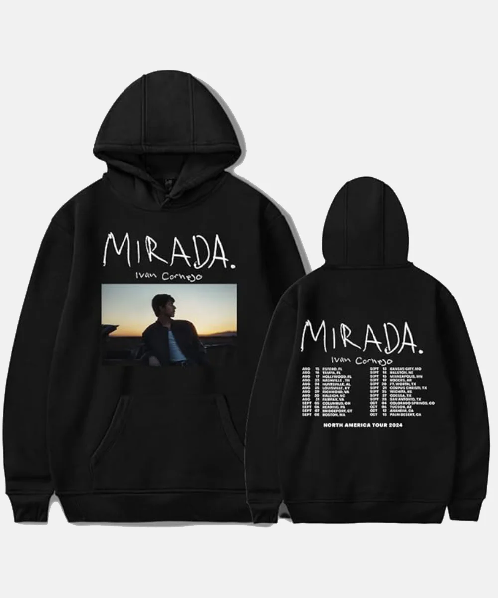 Ivan Cornejo Mirada Tour Merch Hoodie Black