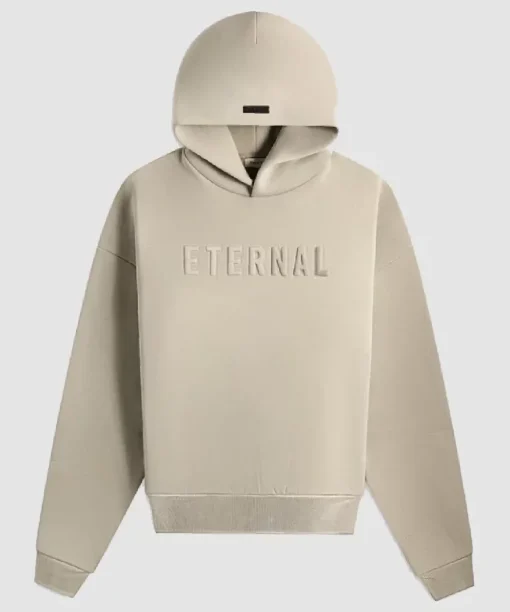 Kith Fear of God Eternal Beige Hoodie