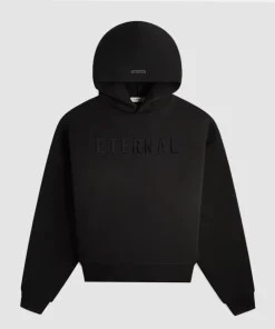 Kith Fear of God Eternal Hoodie Black