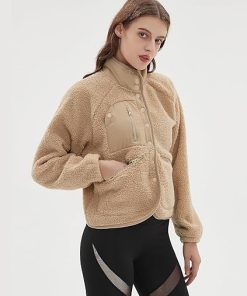 Kmart Sherpa Jacket Beige