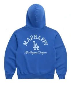 Madhappy dodgers blue hoodie