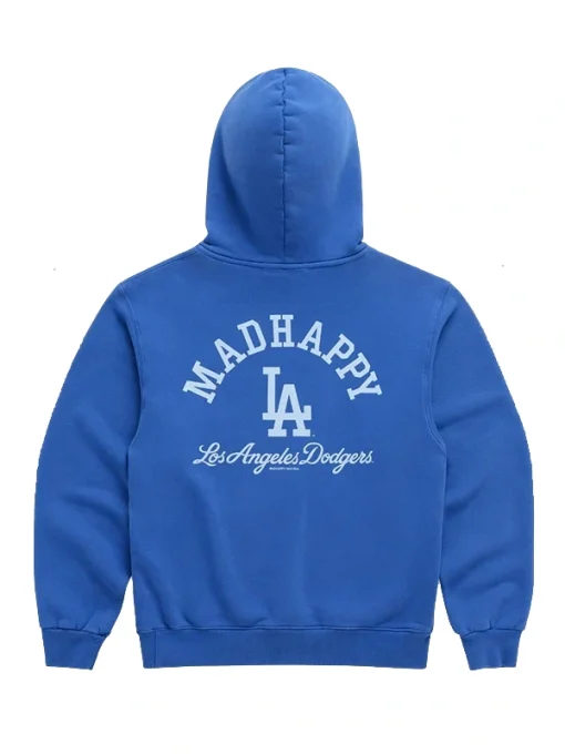 Madhappy dodgers blue hoodie