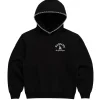Madhappy dodgers fleece hoodie black