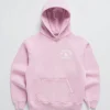 Madhappy dodgers fleece hoodie pink
