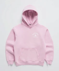 Madhappy dodgers fleece hoodie pink