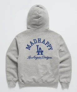 Madhappy dodgers grey hoodie