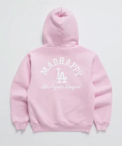 Madhappy dodgers pink hoodie