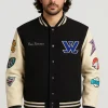 PWHL Unisex Peace Collective Own the Ice Letterman Jacket