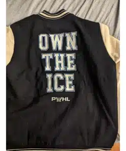 PWHL Unisex Peace Collective Own the Ice Letterman Jacket Reviews