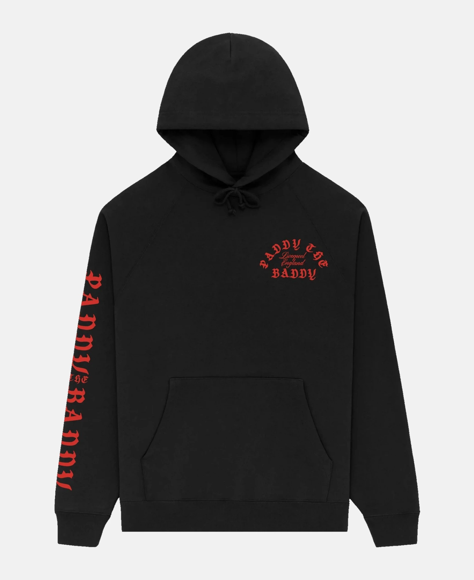 Paddy The Baddy Hoodie Black