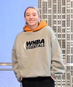 Paige bueckers essentials wnba hoodie grey