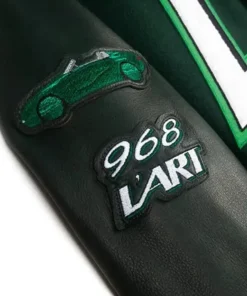 Porsche-LART-968-Varsity-Jacket-For-Sale MVP United Maya Jama