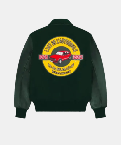 Porsche-LART-968-Varsity-Jacket Maya Jama