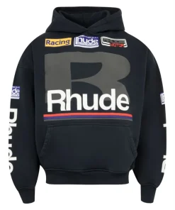 Rhude hoodie black