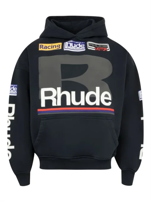 Rhude hoodie black